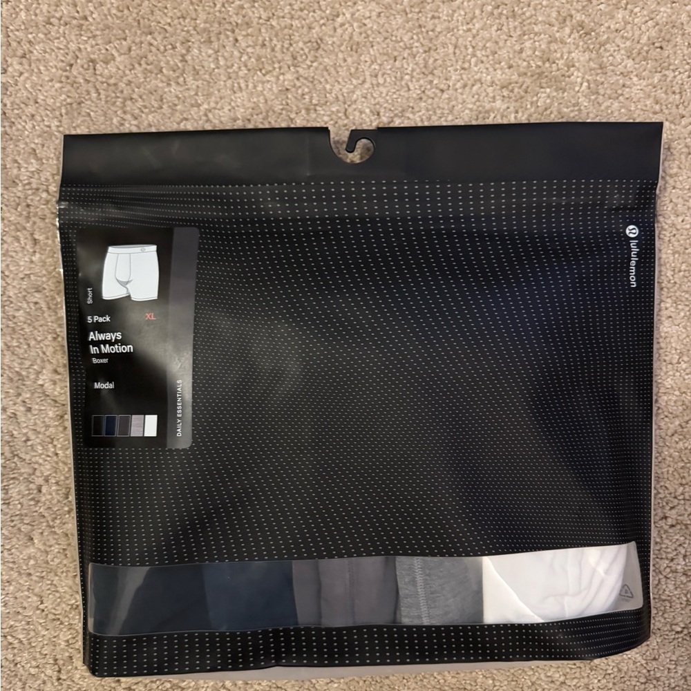 NWT lululemon Always in Motion Boxers